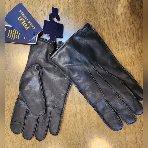 Polo Ralph Lauren Leather Gloves Size XL NWT - Picture 2 of 4